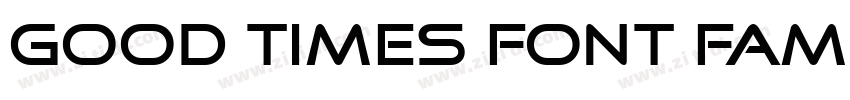 Good Times Font Fami字体转换
